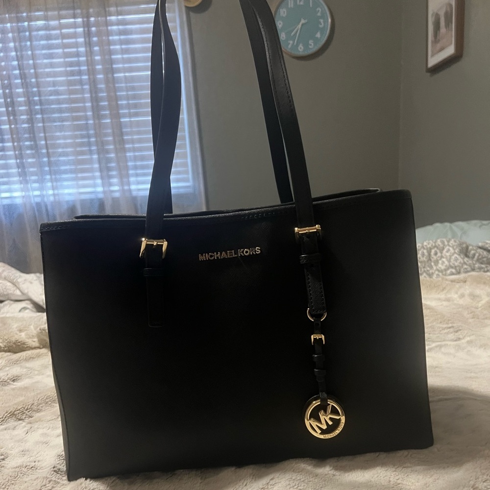 Michael Kors black tote